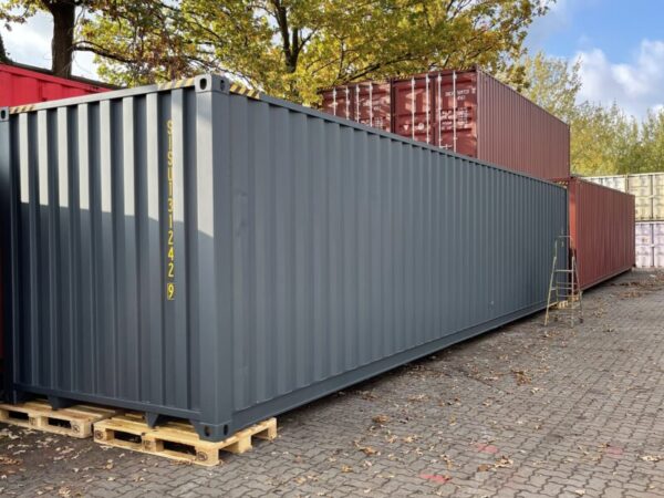 40 Fuß Container, anthrazit